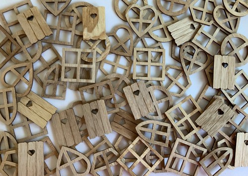 Dolls house windows - house, &