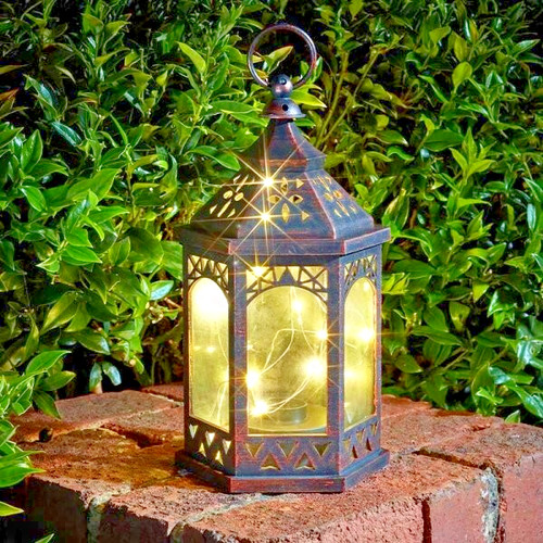 Hanging led firefly garden - led,
