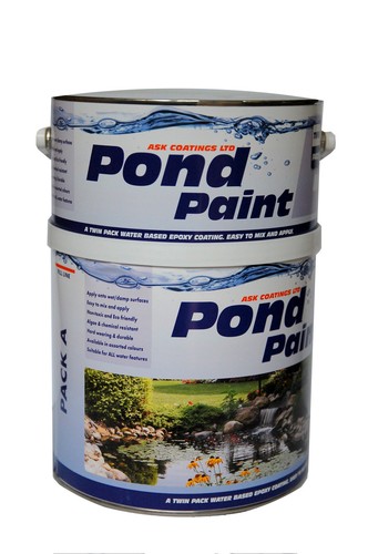 Epoxy resin pond repair kit - repair,