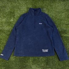 Patagonia Women’s Full Zip Fleece Jacket Navy Blue M Medium Uk 12-14 VCG