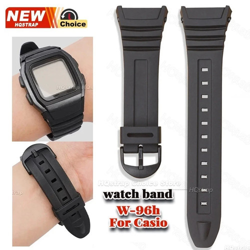 Watch strap flexible - strap, black