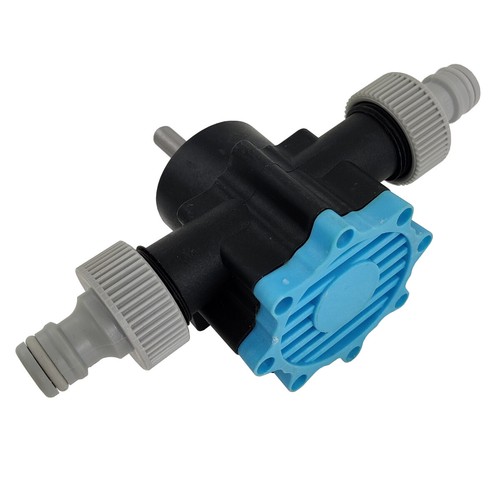 Drill powered water pump fluid - powered,