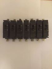 CRABTREE C50 SINGLE POLE MCB 5A 7.5A 10A 15A 30A 40A 50A 60A BROWN BAKELITE