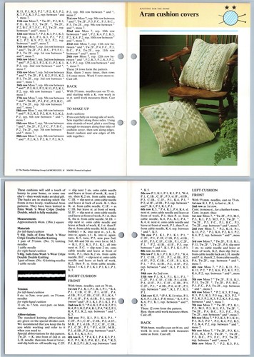 Aran cushion covers - covers,