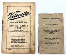 Velocette GTP Parts List LE