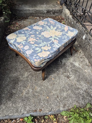 Vintage ercol 341 footstool - vintage,