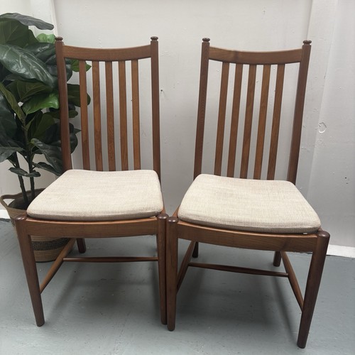 Pair ercol dining chairs - ercol,