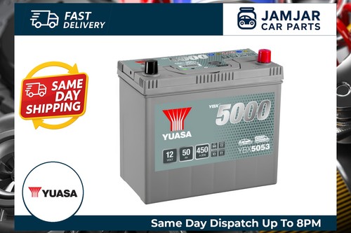 Yuasa car battery 12v 50ah - yuasa,