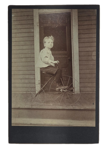 Antique cabinet photo child - cabinet, on