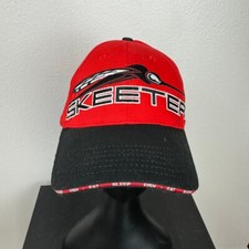 Skeeter Performance Fishing Boats Hat Cap Red Adjustable Fish Eat Sleep Outdoor