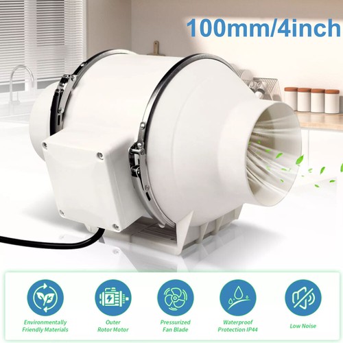 100mm 4inch diameter inline - 100mm,