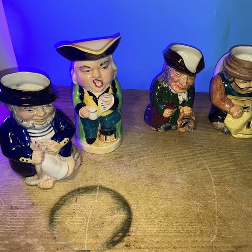Roy kirkham toby jugs - roy, and