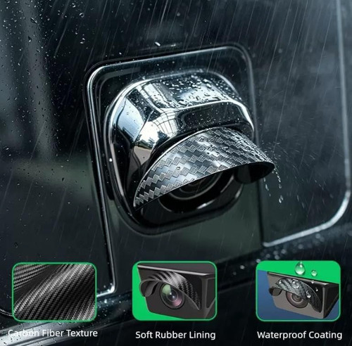 Backup camera rain hood cover - backup,