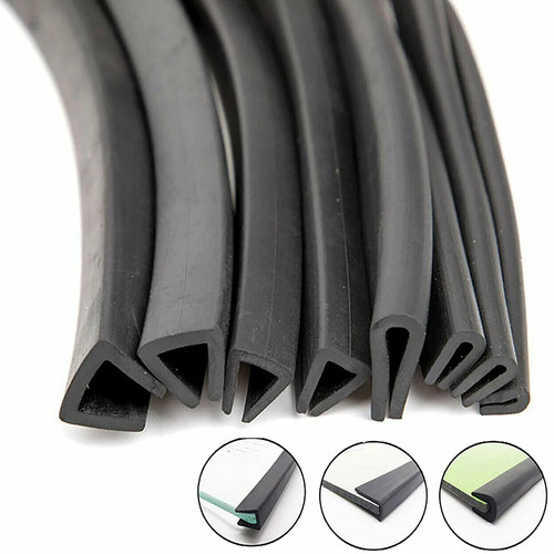 Rubber channel edging - rubber, edge