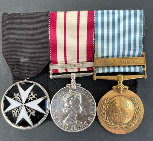 Superb medal group to an - **superb,
