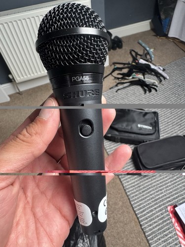 Shure pga58 dynamic microphone - shure,