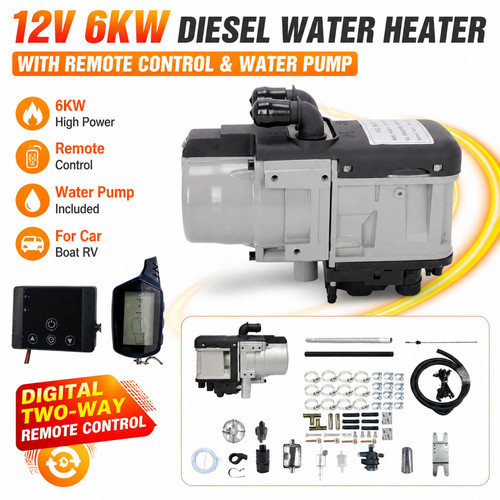 12v 6kw water diesel - 12v,