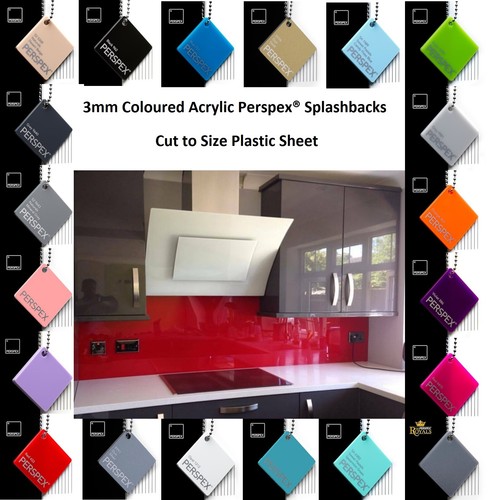 Splashback plastic upstand - plastic,