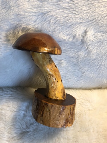 Hand carved leaning wood - leaning,