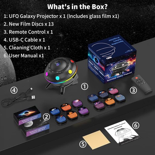 Galaxy projector star - galaxy,