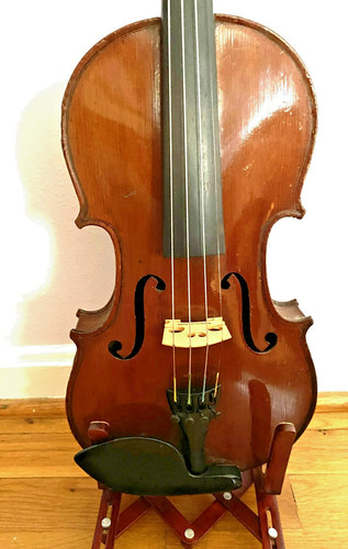 French violin from the - french,