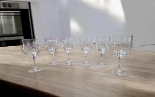 Set vintage bohemia crystal - 6,