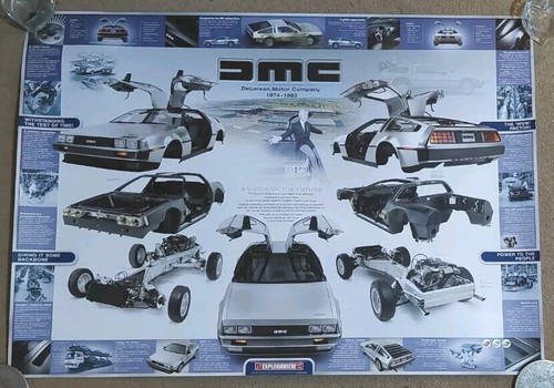 Delorean dmc explodaview - delorean, 12
