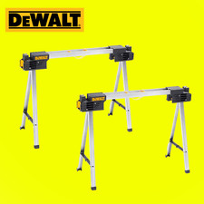 Dewalt DWST1-75676 Heavy Duty Portable Saw Horse Work Support Stands-Pack Of Two