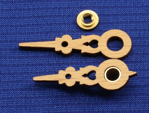Wood cuckoo clock hands - clock,