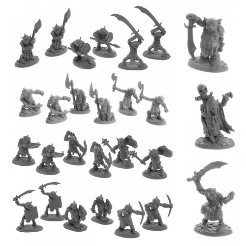 Goblin rpg miniatures - goblin, reaper