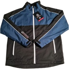 Sunderland Matterhorn Waterproof Golf Jacket Softshell Men Black Green Outdoor M