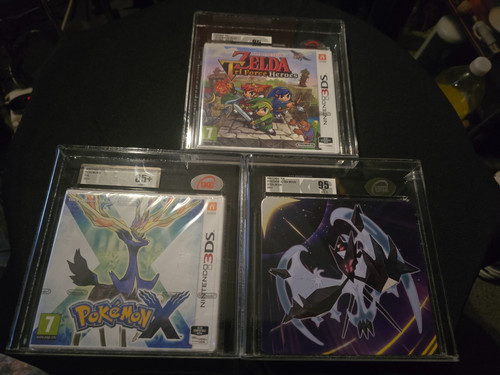 Nintendo 3ds graded games - games, x3