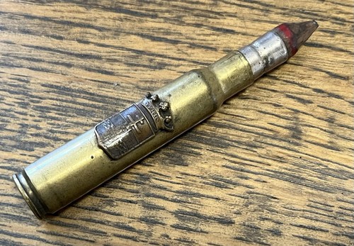 Trench art ww1 bullet pencil - ww1,