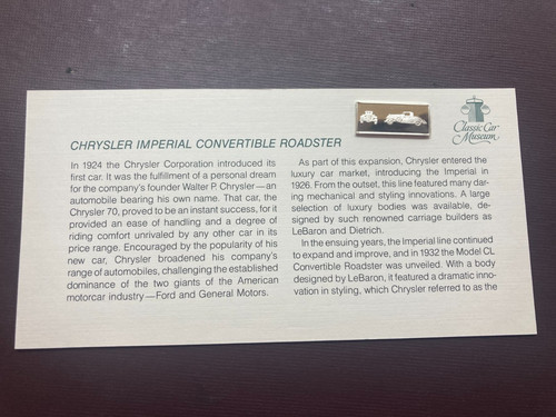 Franklin mint official classic - mint,