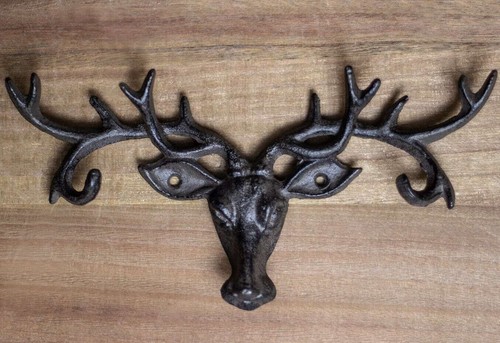 Cast iron hooks - 6, head
