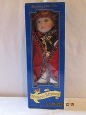 REGENCY FINE ARTS LITTLE RED RIDING HOOD 16" PORCELAIN DOLL WITH HER CERTIFICATE