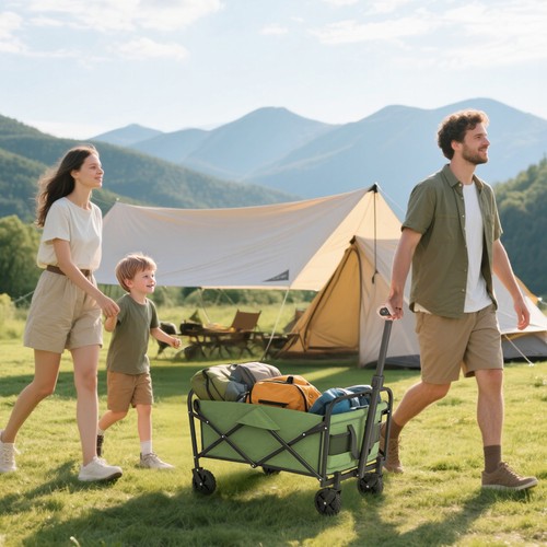 Folding pull along festival - pull,
