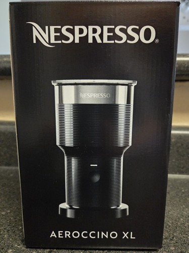 New box nespresso - in, aeroccino