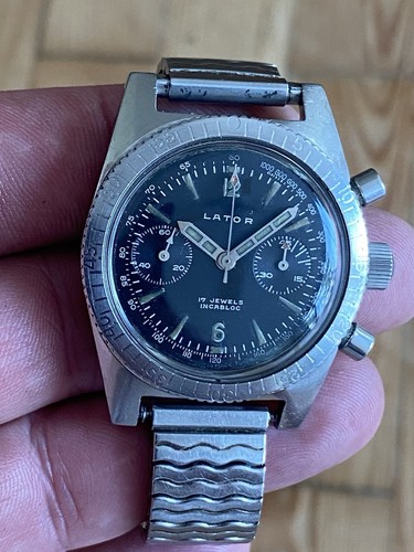 Lator vintage chronograph - chronograph, 20