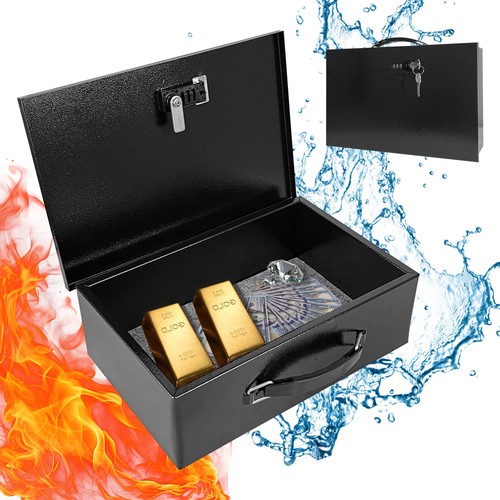 Fireproof lock box dual - lock,