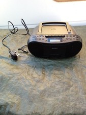 Sony cd radio cassette-corder