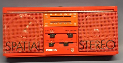 Scarce vintage radio philips - radio,