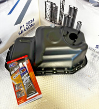 VW POLO 9N 1.4 PETROL STEEL ENGINE OIL SUMP PAN 2001-2014 + FREE SEALENT GASKET