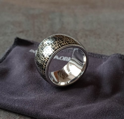 Emporio armani ring stainless - armani,