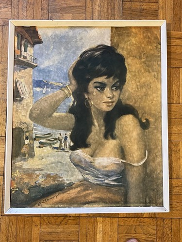 Retro print circa 1960 - retro,