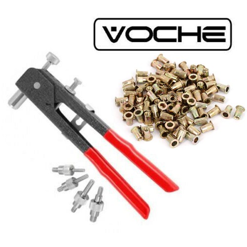Rivet nut insert tool - tool, threaded