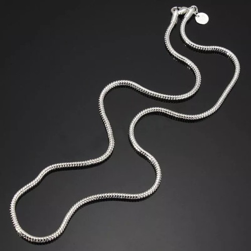 Sterling silver curb chain - silver,