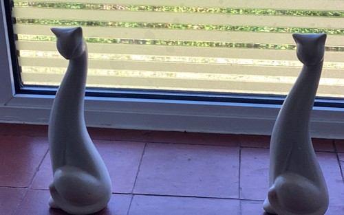 Vintage pair long neck - pair,