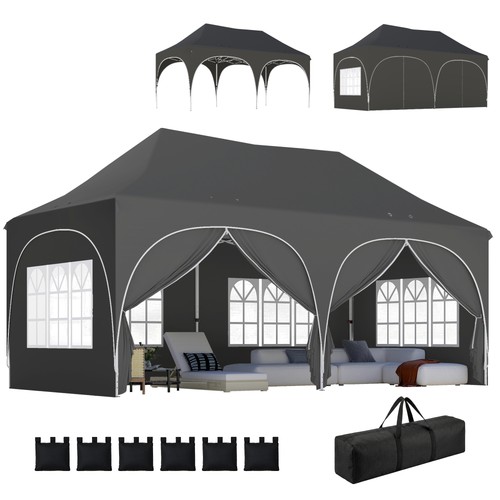 Outsunny pop up - x, 6m