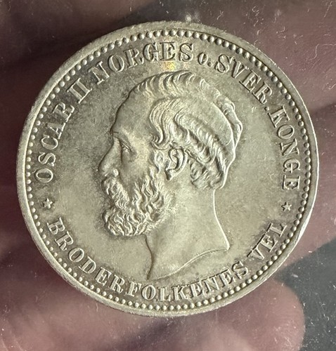 Norway krone 1904 beautiful - 2,
